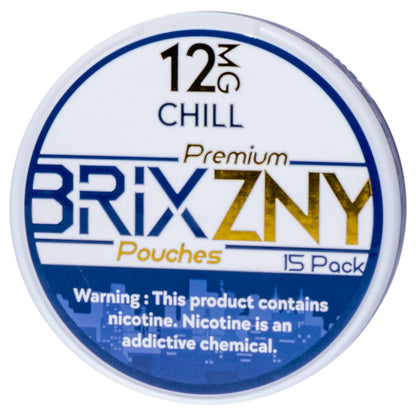 BRIXZ Nicotine Pouch - 4mg, 8mg, 12mg - Chill