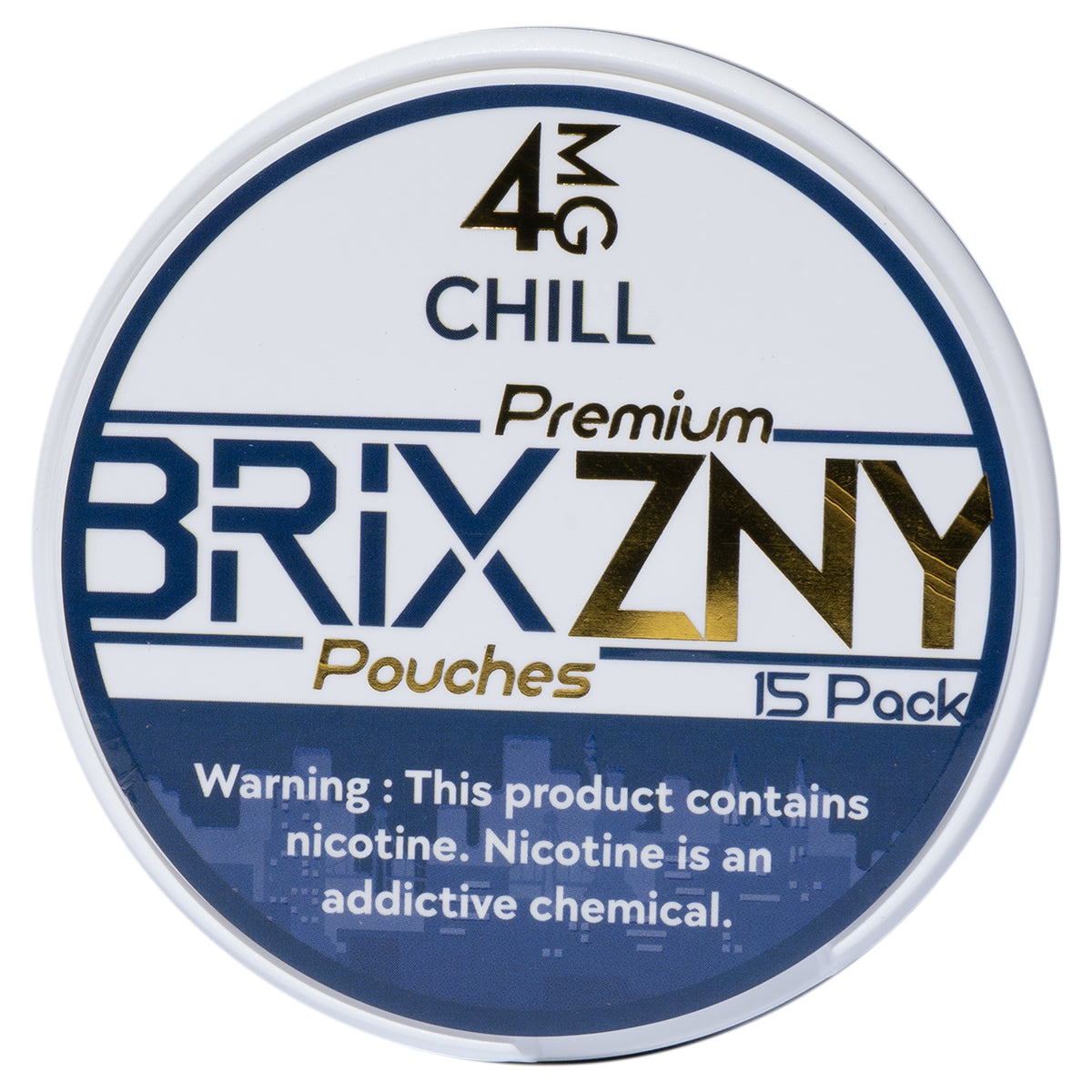 BRIXZ Nicotine Pouch - 4mg, 8mg, 12mg - Chill