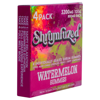 Shrumfuzed 800mg Gummies - Watermelon (4pk/10pk)