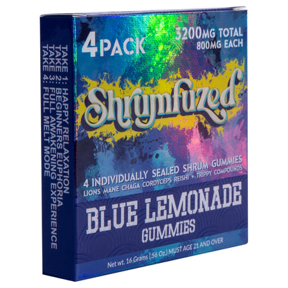 Shrumfuzed 800mg Gummies - Blue Lemonade (4pk/10pk)