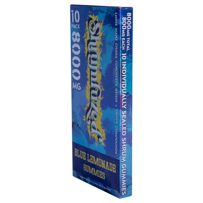 Shrumfuzed 800mg Gummies - Blue Lemonade (4pk/10pk)