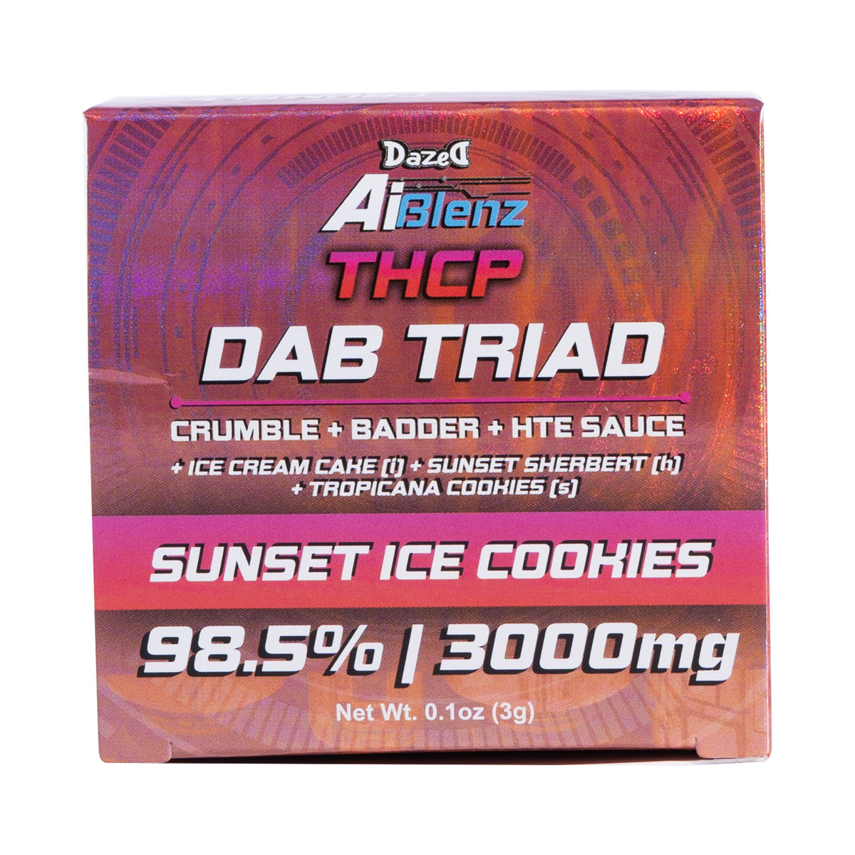 Ai Blenz Dab Triad - THC-P - Sunset Ice Cookies (3G)