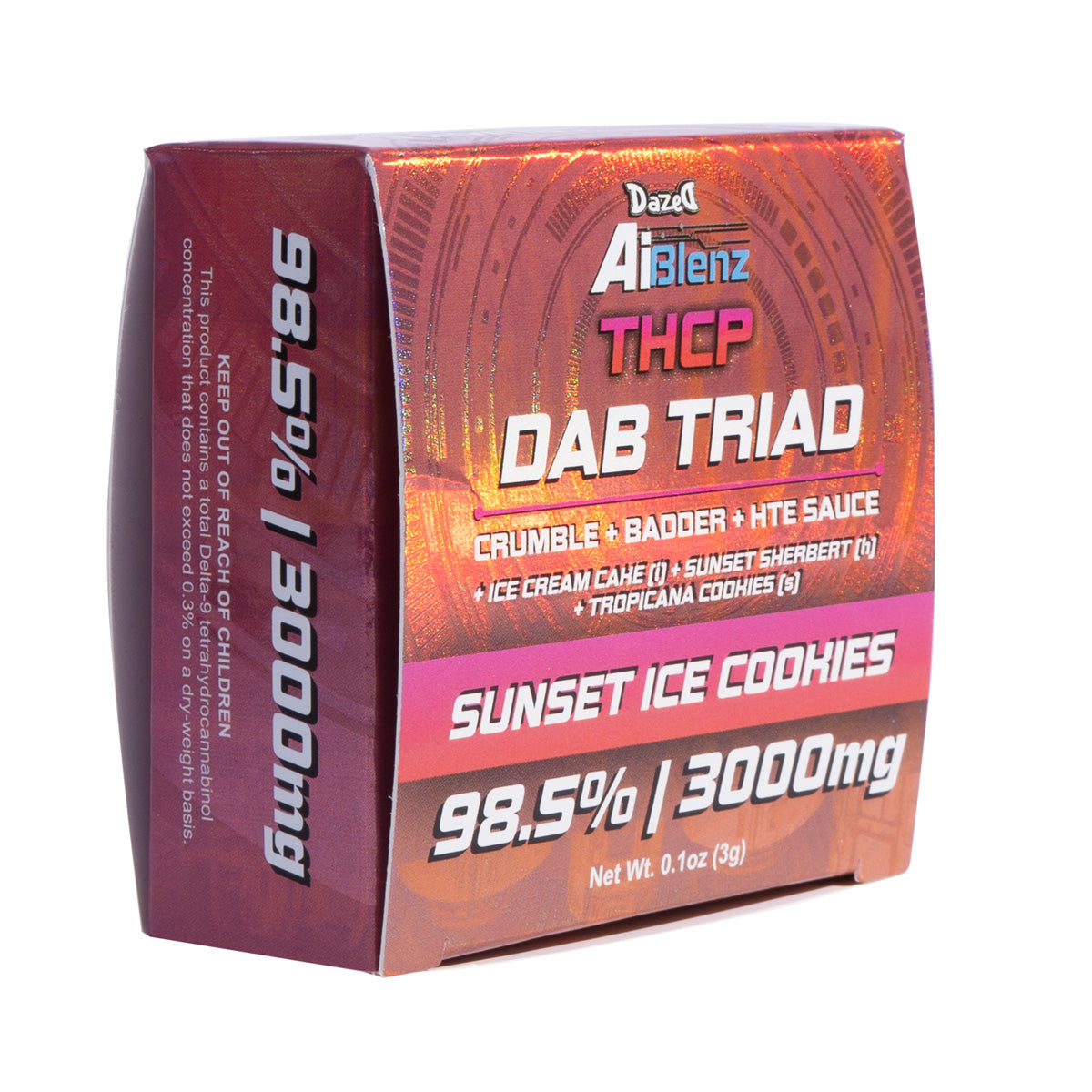 Ai Blenz Dab Triad - THC-P - Sunset Ice Cookies (3G)