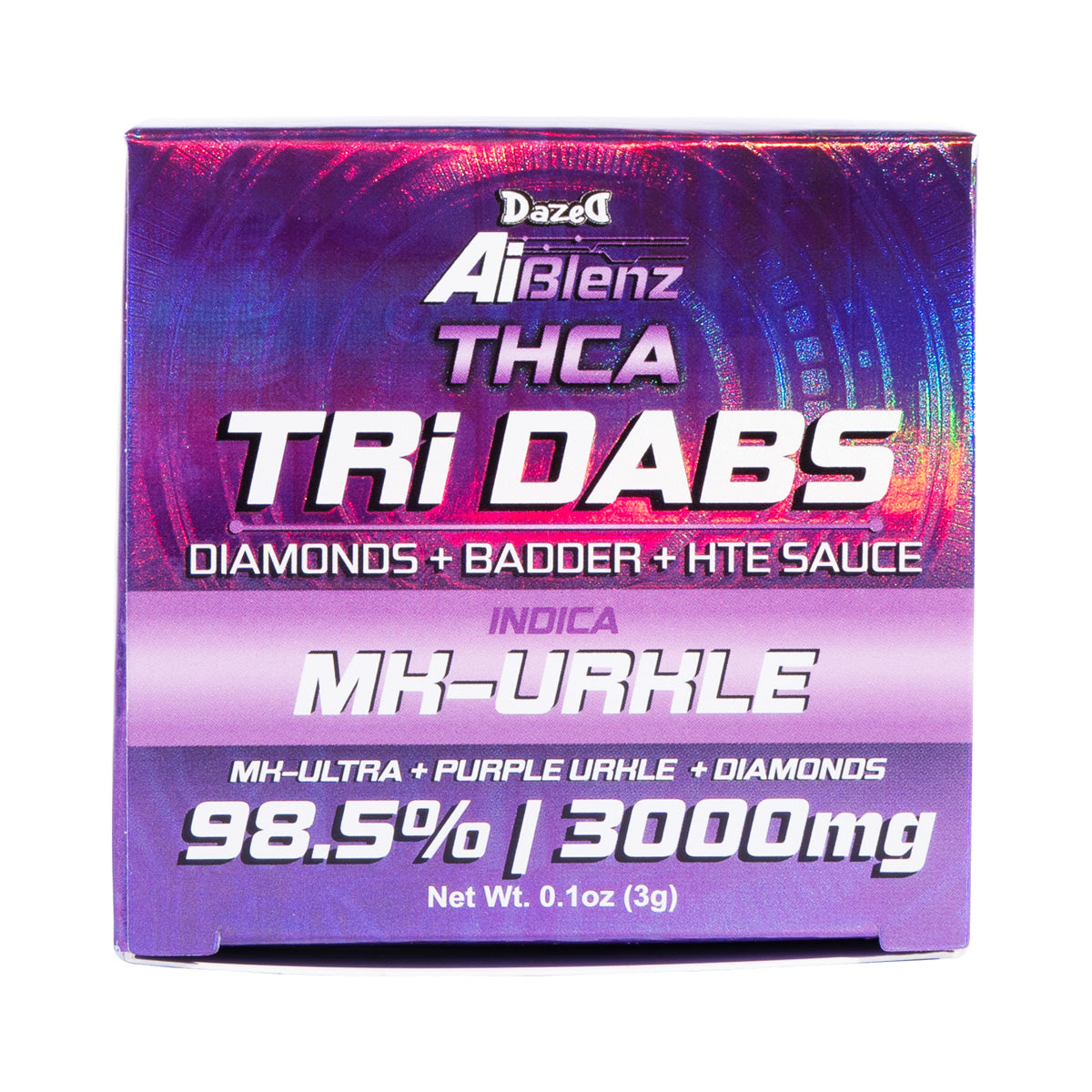 Ai Blenz Dab Triad - THC-A - MK-Urkle (3G)