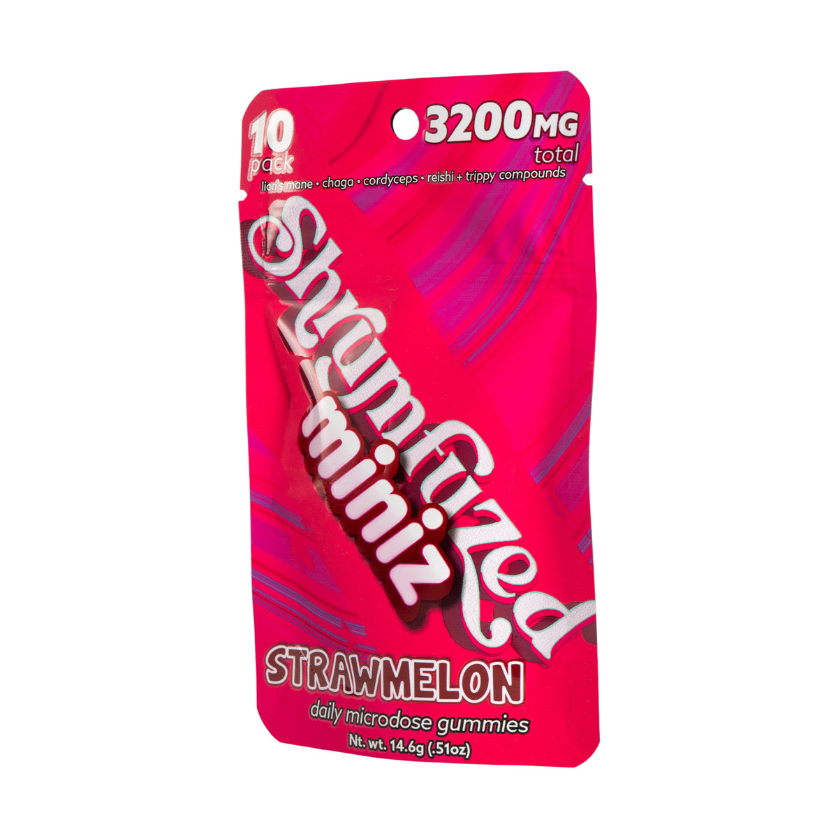 Shrumfuzed Miniz - 320mg Gummies - Strawmelon (10pk/100pk)