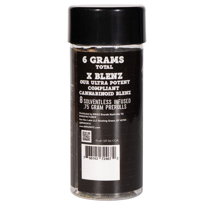 BRIXZ X Blenz 8pk Pre-Roll - Godfather OG (.75G)