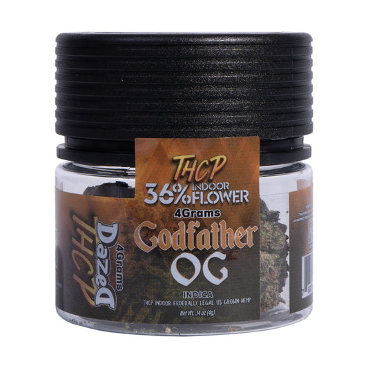 Dazed THCP Flower - Godfather OG (1G/4G)