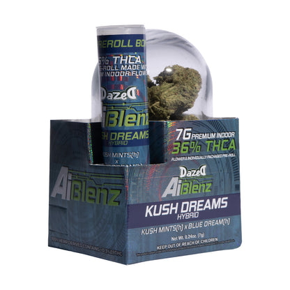 Ai Blenz THC-A Flower + Pre-Roll - Kush Dreams (7G/Bonus .75G Pre-roll)