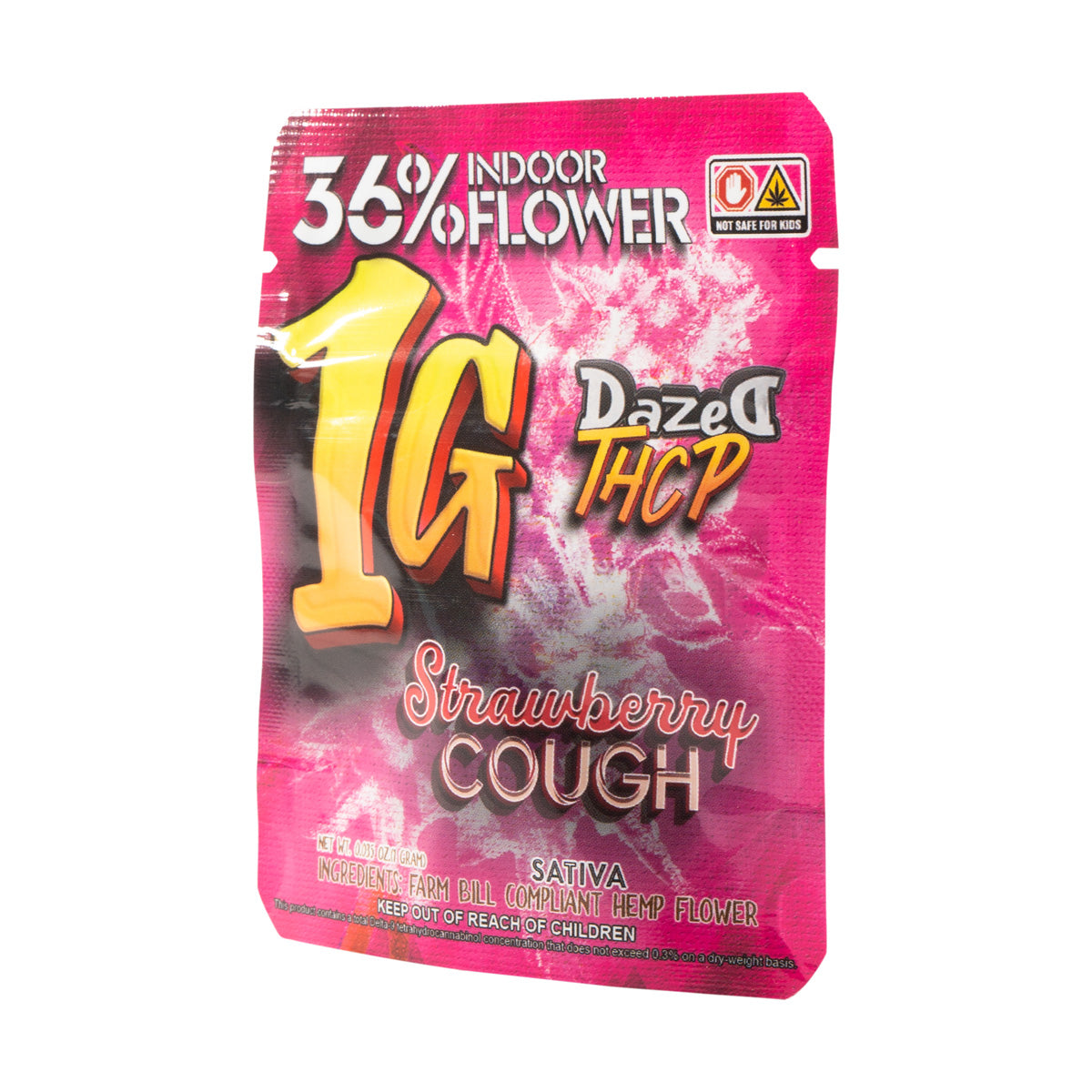 Dazed THCP Flower - Strawberry Cough (1G/4G)