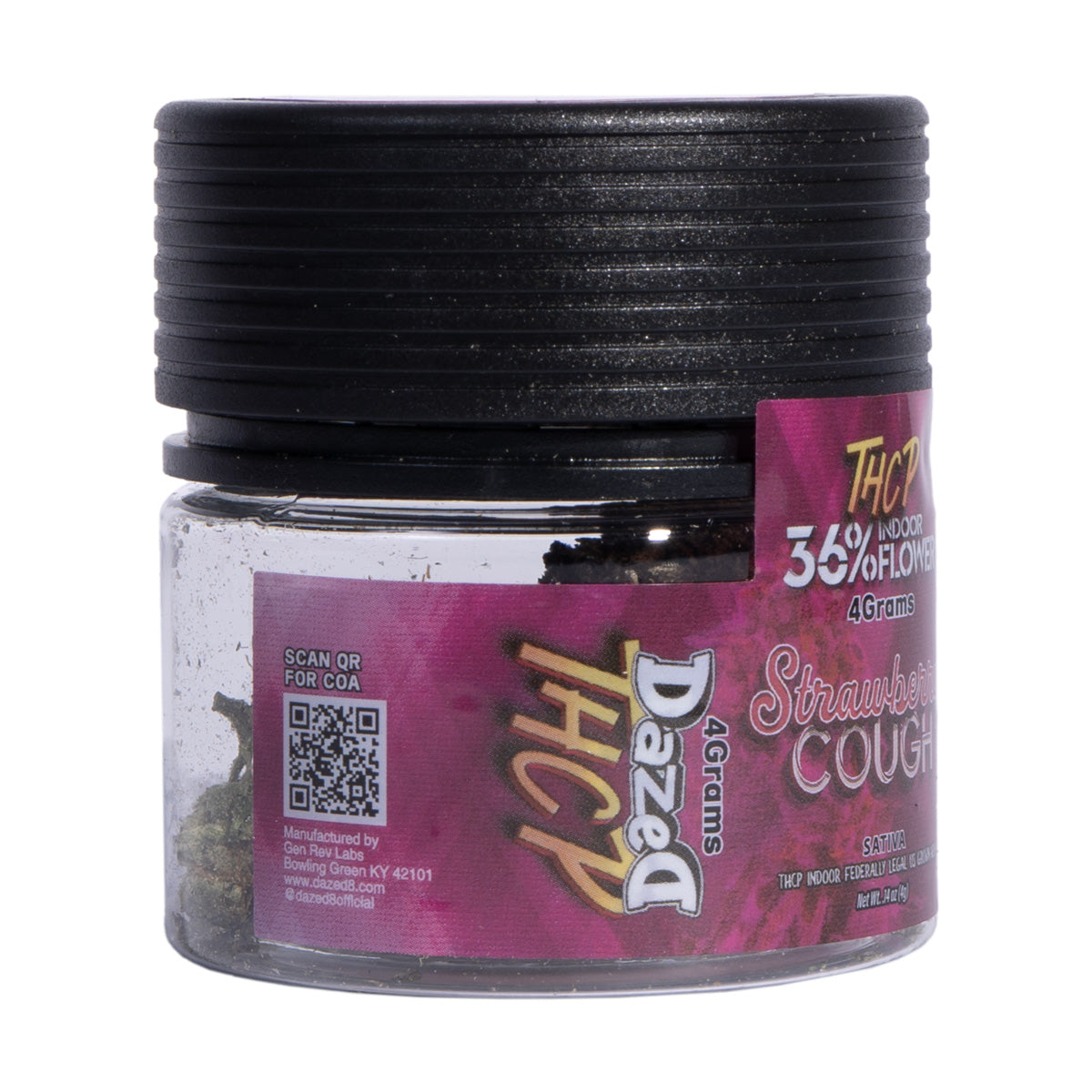 Dazed THCP Flower - Strawberry Cough (1G/4G)
