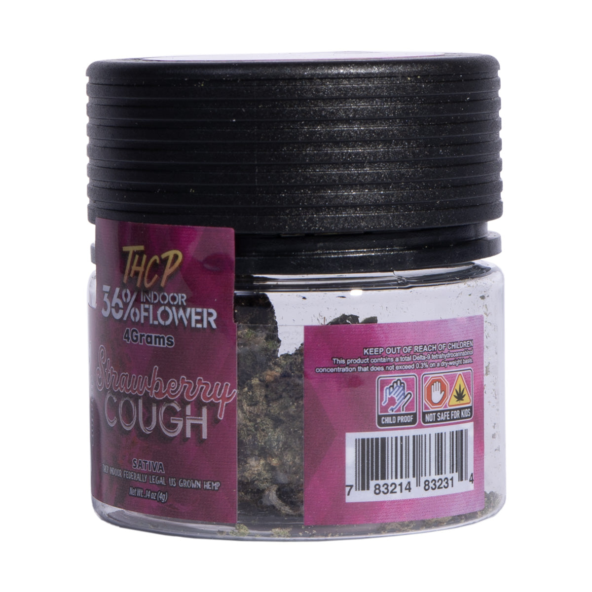 Dazed THCP Flower - Strawberry Cough (1G/4G)