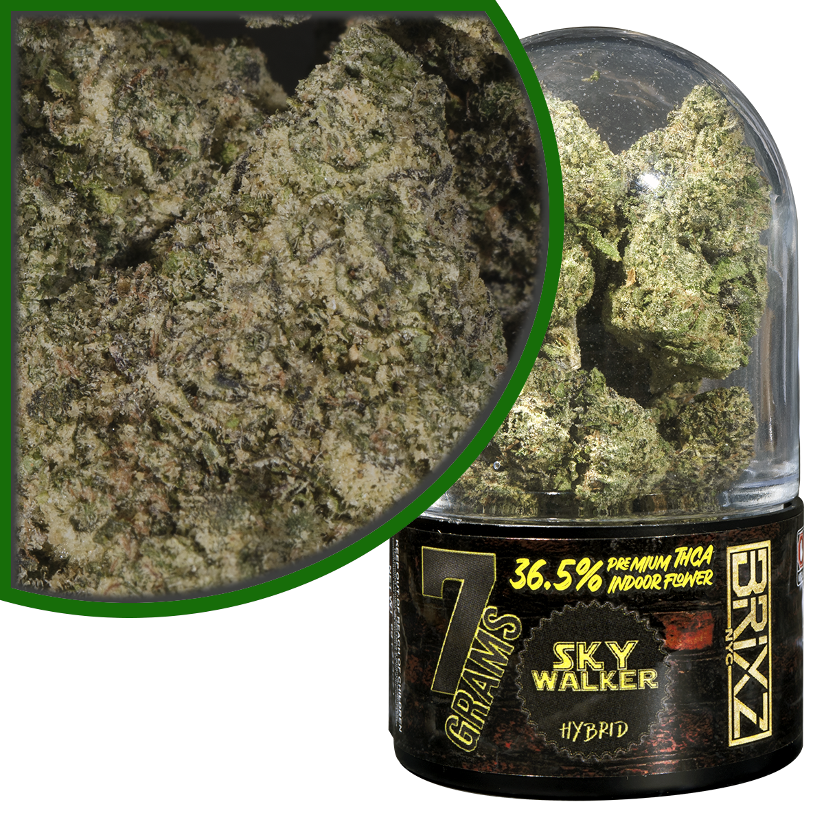 BRIXZ THC-A Flower - Skywalker (1G/7G)
