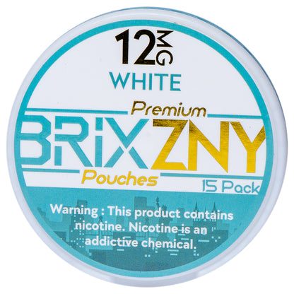 Nicotine Pouch - 4mg, 8mg, 12mg - White