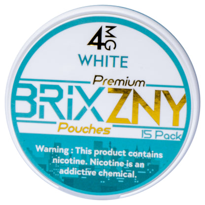 Nicotine Pouch - 4mg, 8mg, 12mg - White